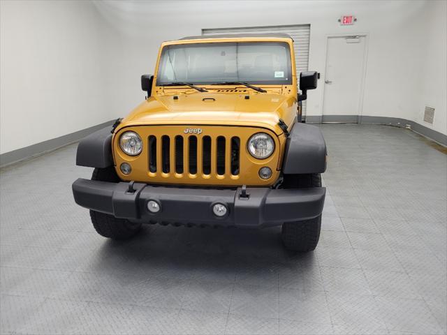 used 2014 Jeep Wrangler Unlimited car, priced at $19,695