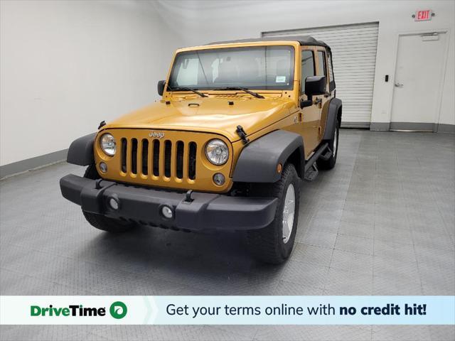 used 2014 Jeep Wrangler Unlimited car, priced at $19,695