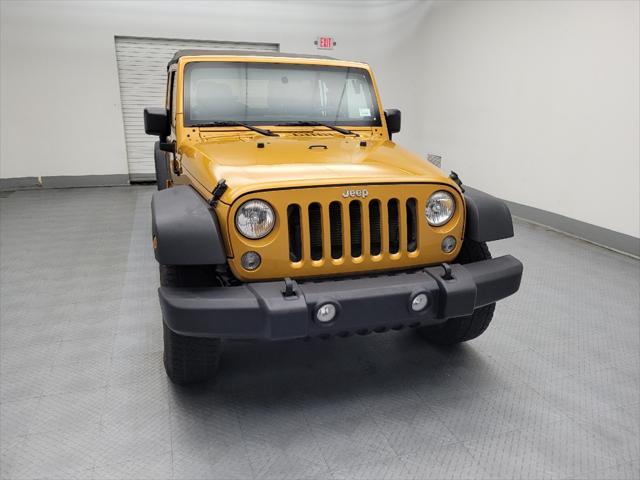 used 2014 Jeep Wrangler Unlimited car, priced at $19,695