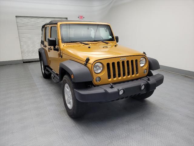 used 2014 Jeep Wrangler Unlimited car, priced at $19,695