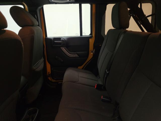used 2014 Jeep Wrangler Unlimited car, priced at $19,695