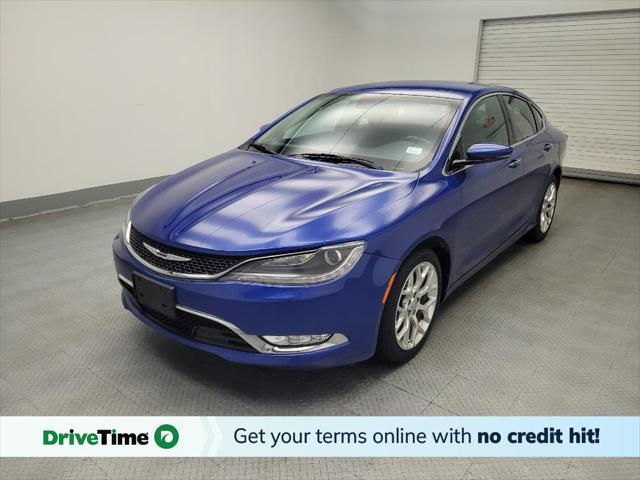 used 2015 Chrysler 200 car, priced at $12,895