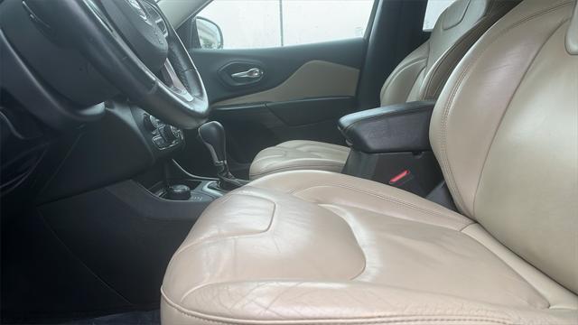 used 2017 Jeep Cherokee car, priced at $14,400