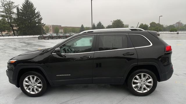 used 2017 Jeep Cherokee car, priced at $14,400