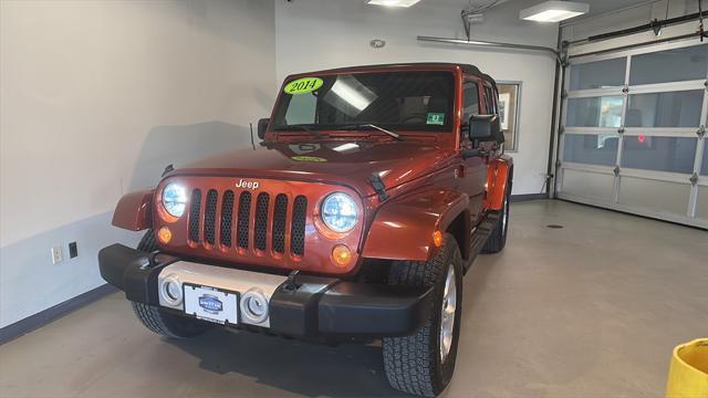 used 2014 Jeep Wrangler Unlimited car, priced at $20,465