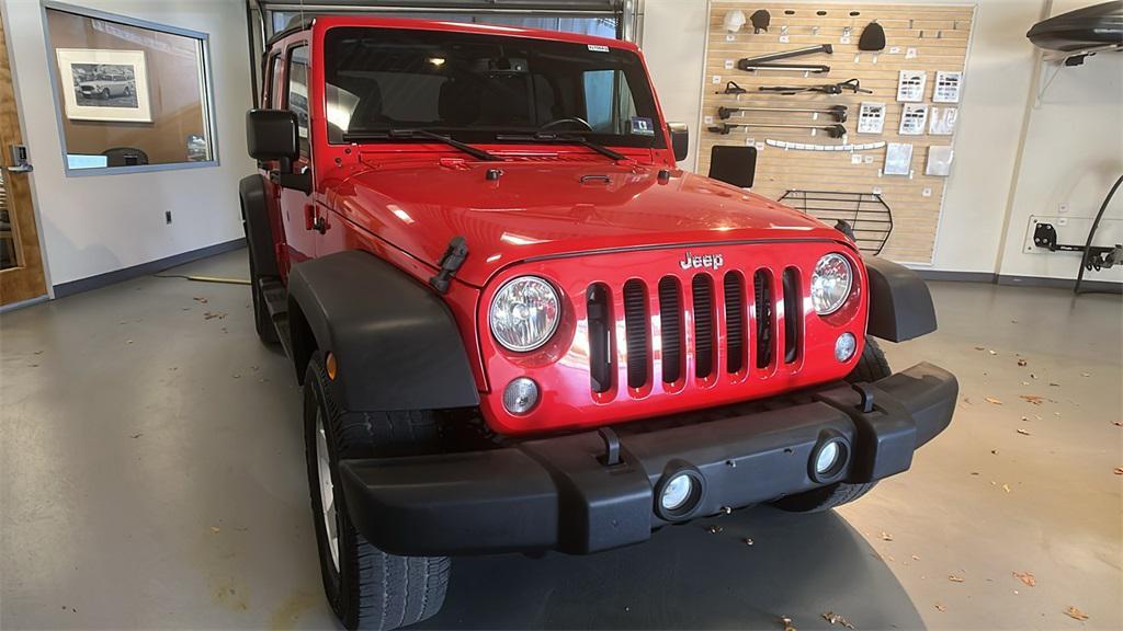 used 2017 Jeep Wrangler Unlimited car, priced at $15,445