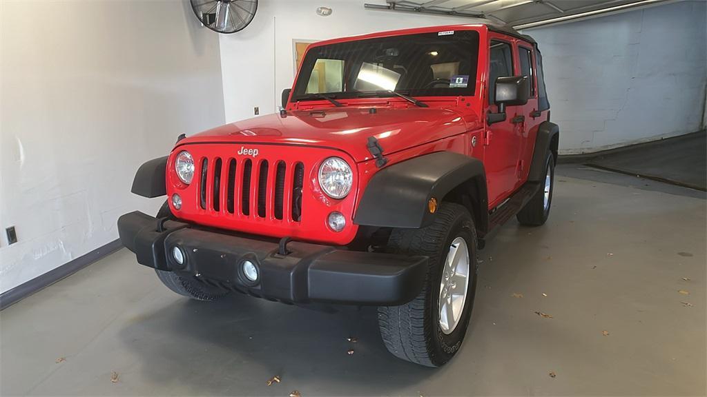 used 2017 Jeep Wrangler Unlimited car, priced at $16,889