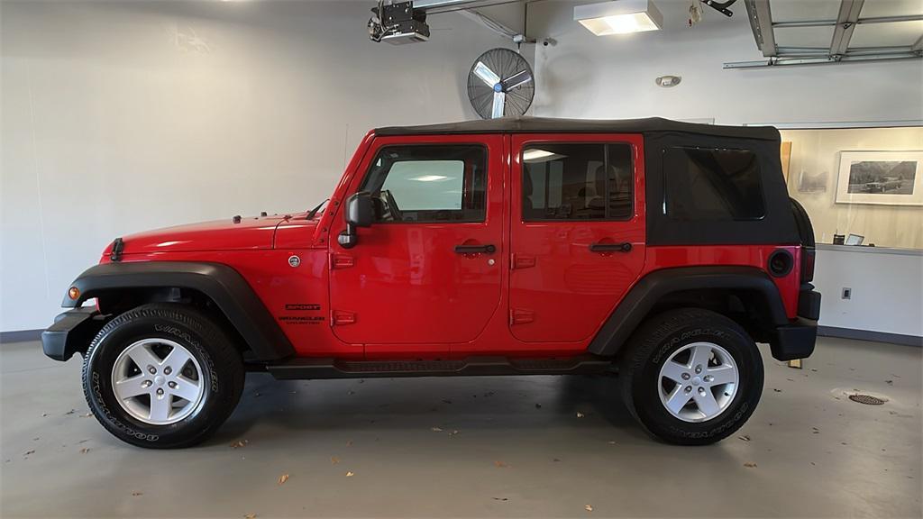 used 2017 Jeep Wrangler Unlimited car, priced at $15,445