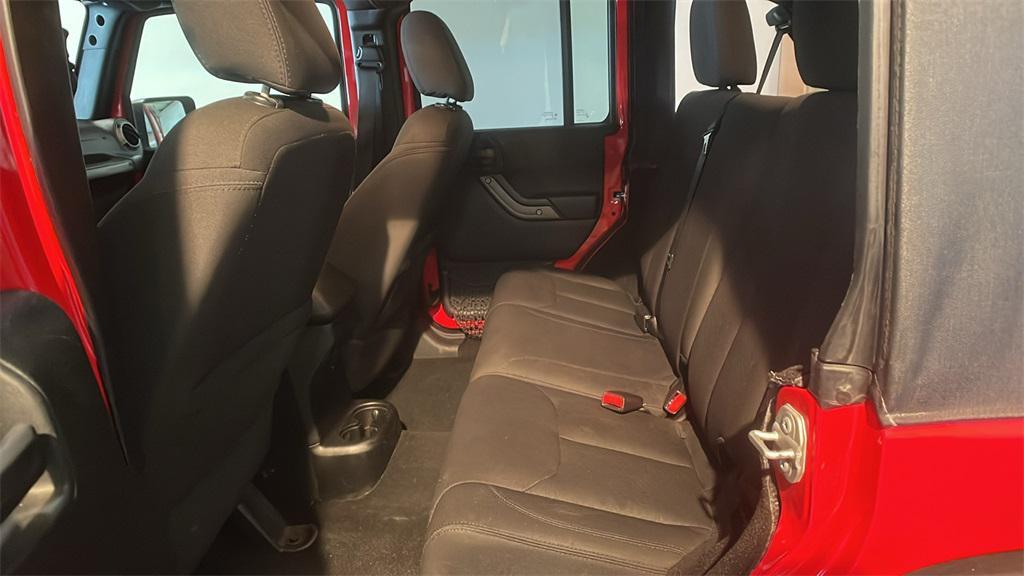 used 2017 Jeep Wrangler Unlimited car, priced at $15,445