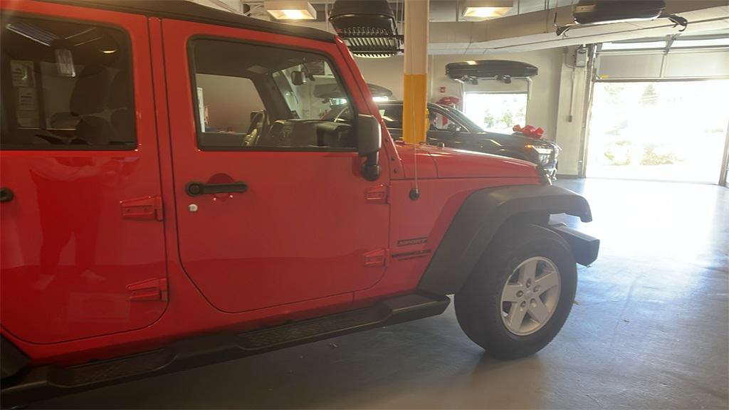 used 2017 Jeep Wrangler Unlimited car, priced at $15,445