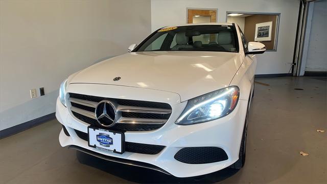 used 2018 Mercedes-Benz C-Class car, priced at $18,756