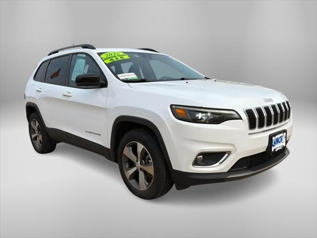 used 2022 Jeep Cherokee car, priced at $23,366