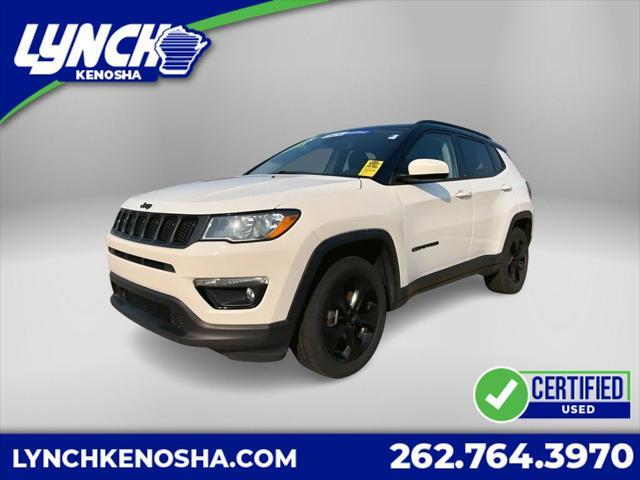 used 2021 Jeep Compass car, priced at $19,809