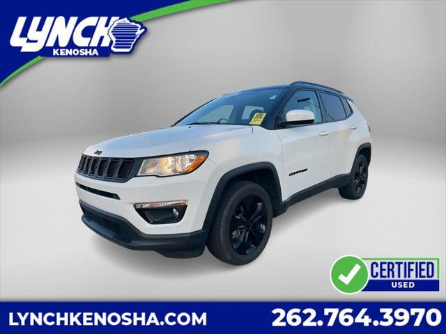 used 2021 Jeep Compass car, priced at $20,777