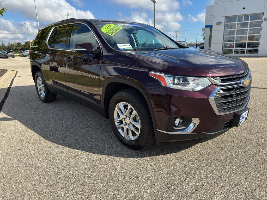 used 2018 Chevrolet Traverse car, priced at $25,355