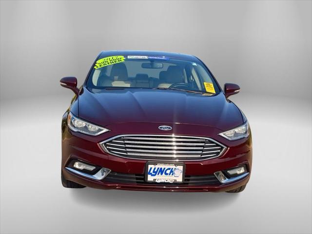 used 2017 Ford Fusion car, priced at $14,302