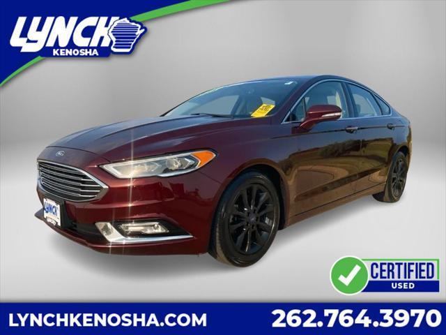 used 2017 Ford Fusion car, priced at $14,302