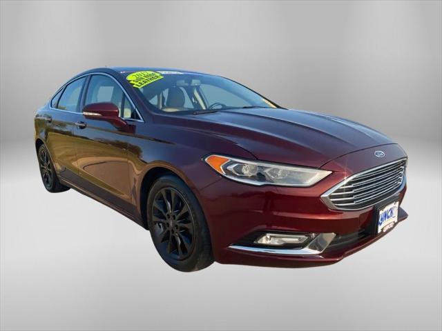 used 2017 Ford Fusion car, priced at $14,302