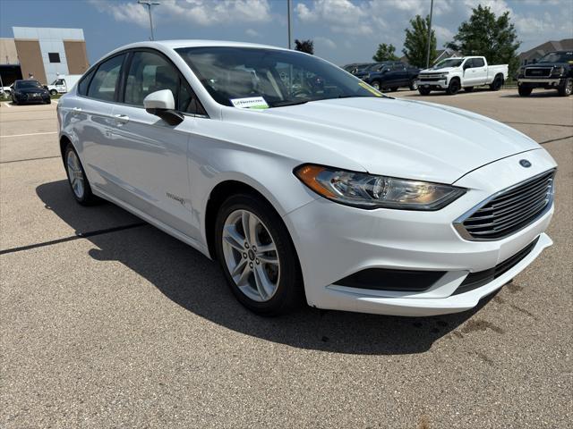 used 2018 Ford Fusion Hybrid car, priced at $16,598