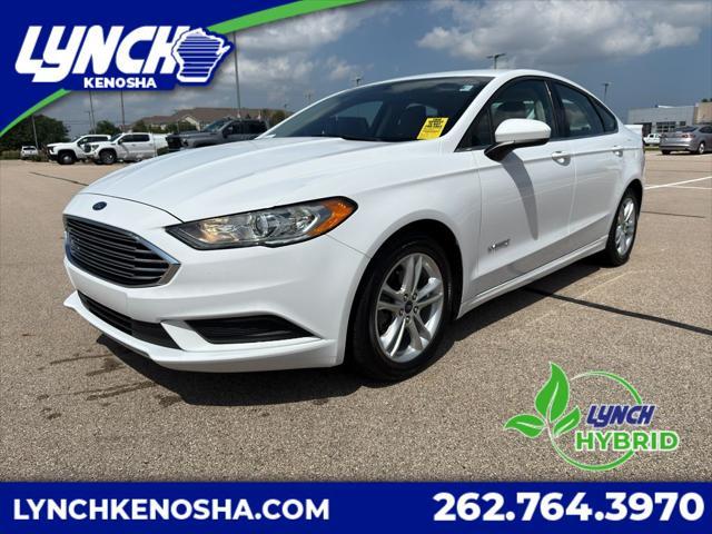 used 2018 Ford Fusion Hybrid car, priced at $16,598