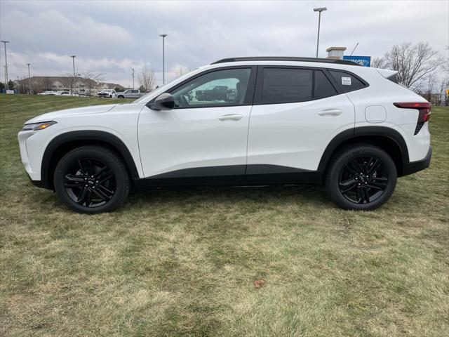 new 2025 Chevrolet Trax car, priced at $26,477