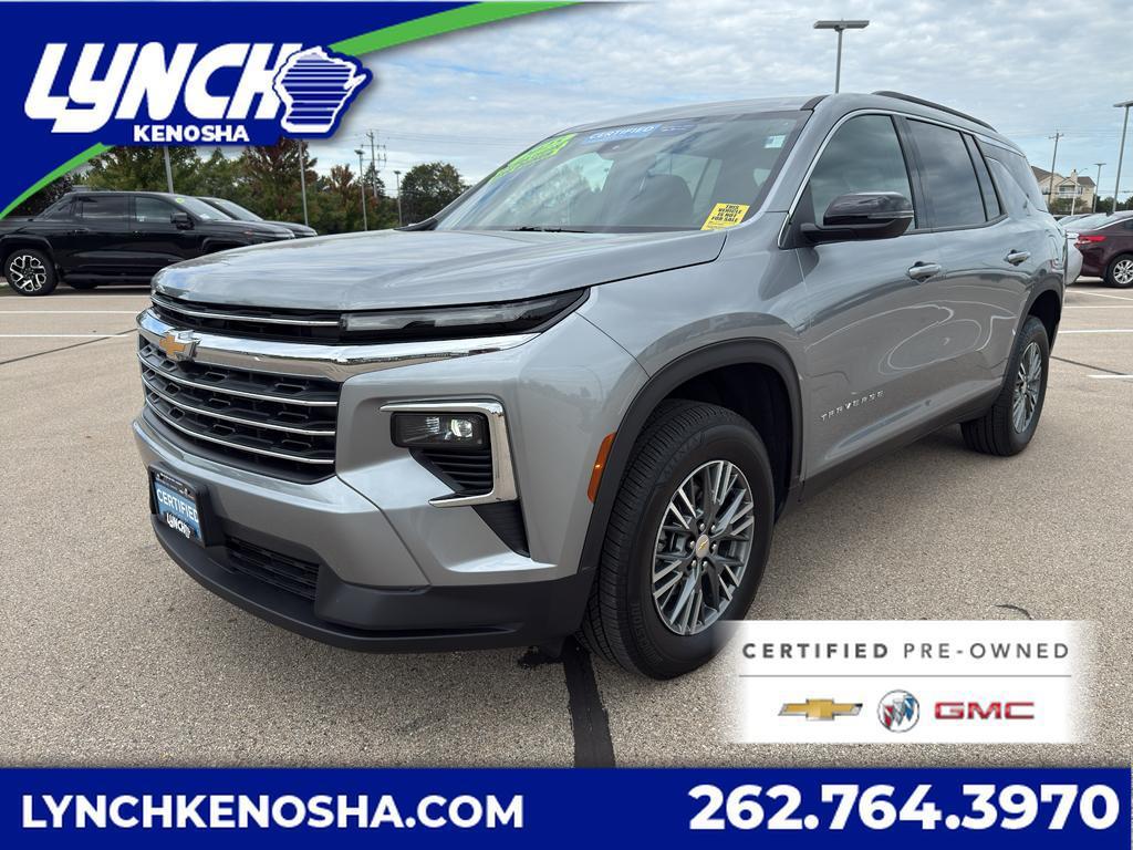 used 2025 Chevrolet Traverse car, priced at $40,994