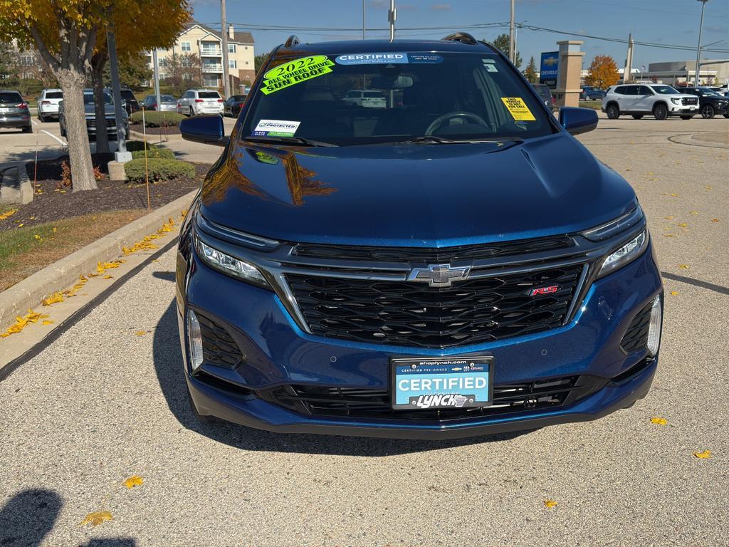 used 2022 Chevrolet Equinox car, priced at $23,034