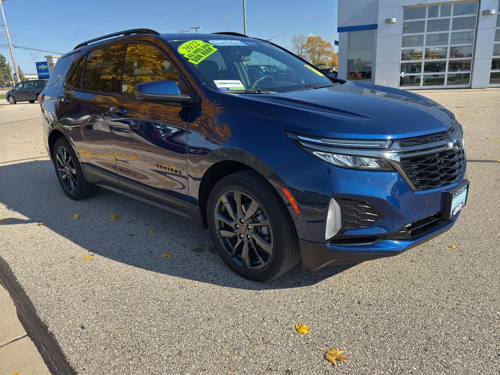 used 2022 Chevrolet Equinox car, priced at $23,034
