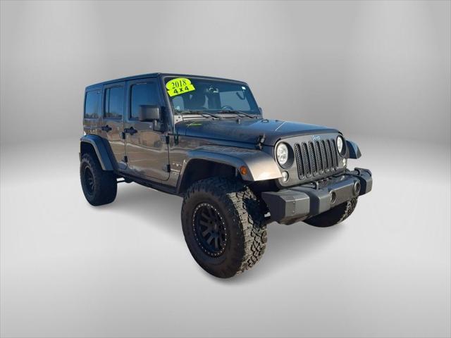 used 2018 Jeep Wrangler JK Unlimited car, priced at $27,886