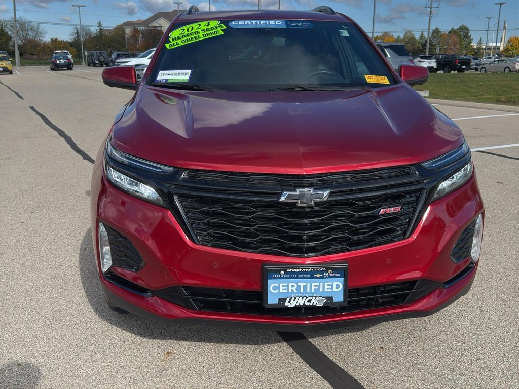 used 2024 Chevrolet Equinox car, priced at $27,600