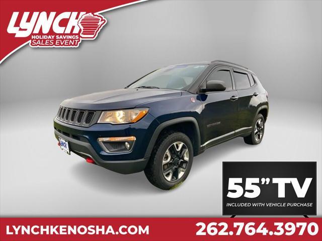 used 2018 Jeep Compass car, priced at $15,694