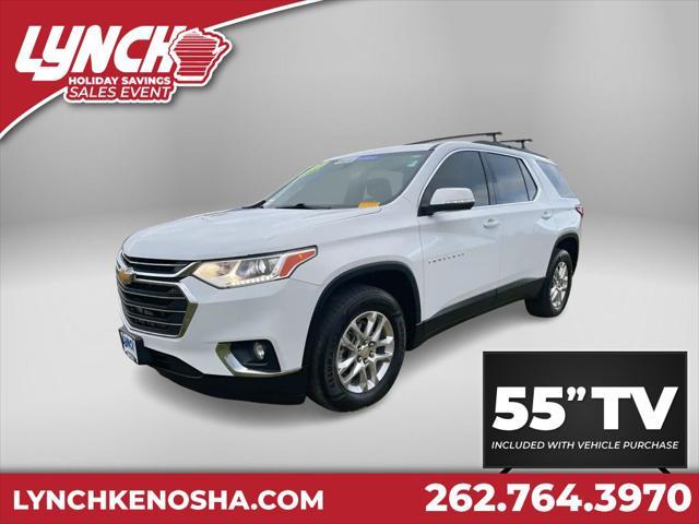 used 2021 Chevrolet Traverse car, priced at $25,398