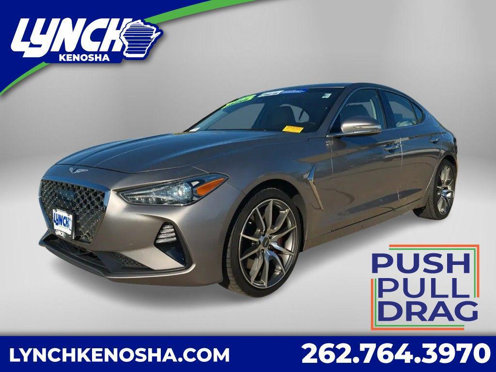used 2021 Genesis G70 car, priced at $27,825