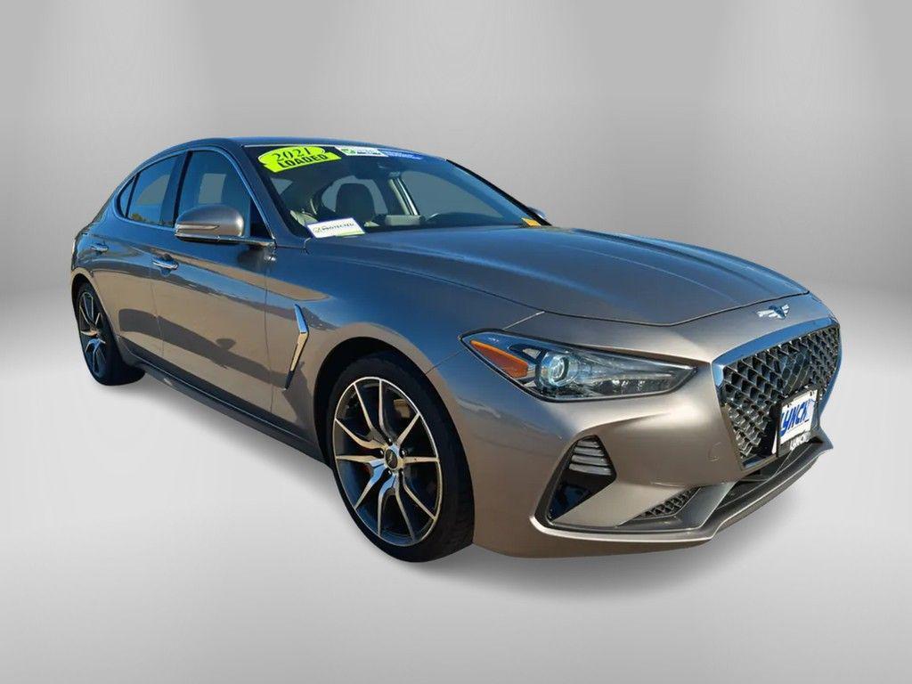 used 2021 Genesis G70 car, priced at $26,468