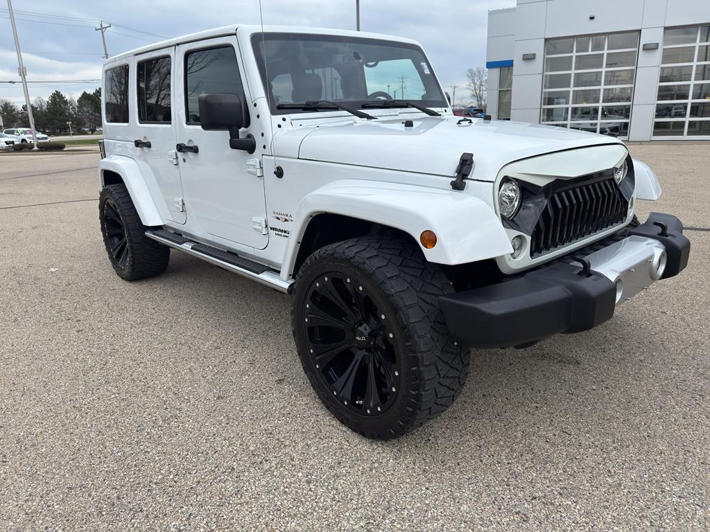 used 2017 Jeep Wrangler Unlimited car, priced at $22,606
