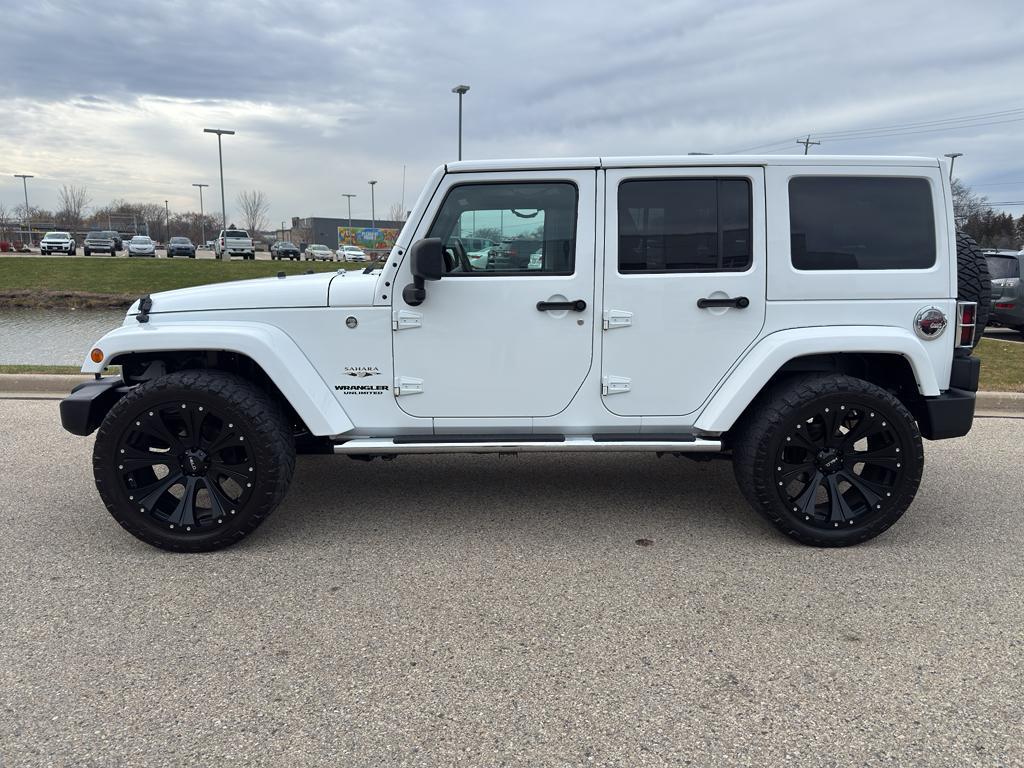 used 2017 Jeep Wrangler Unlimited car, priced at $22,606
