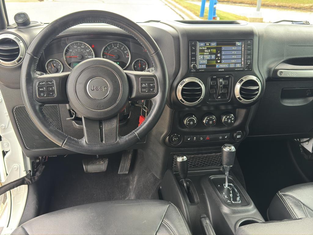 used 2017 Jeep Wrangler Unlimited car, priced at $22,606