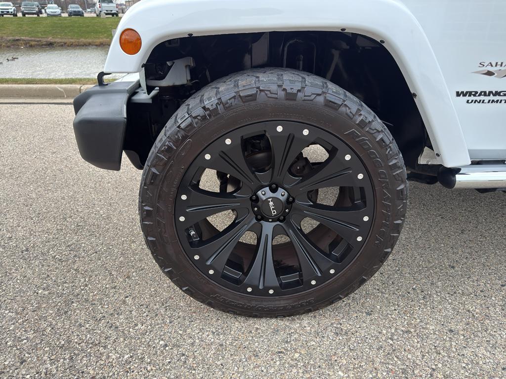 used 2017 Jeep Wrangler Unlimited car, priced at $22,606