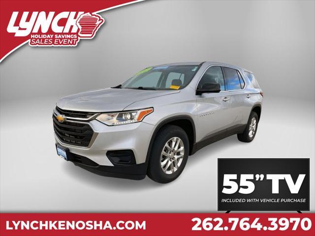 used 2021 Chevrolet Traverse car, priced at $24,910