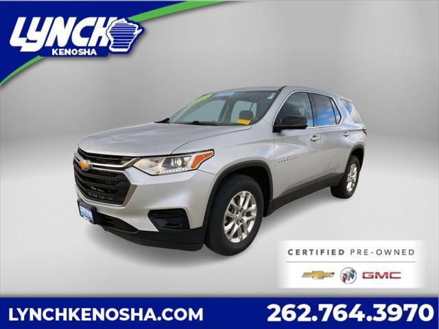 used 2021 Chevrolet Traverse car, priced at $24,017