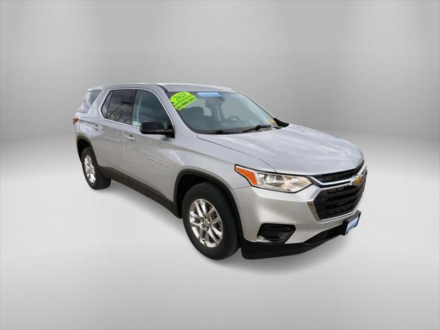 used 2021 Chevrolet Traverse car, priced at $24,910