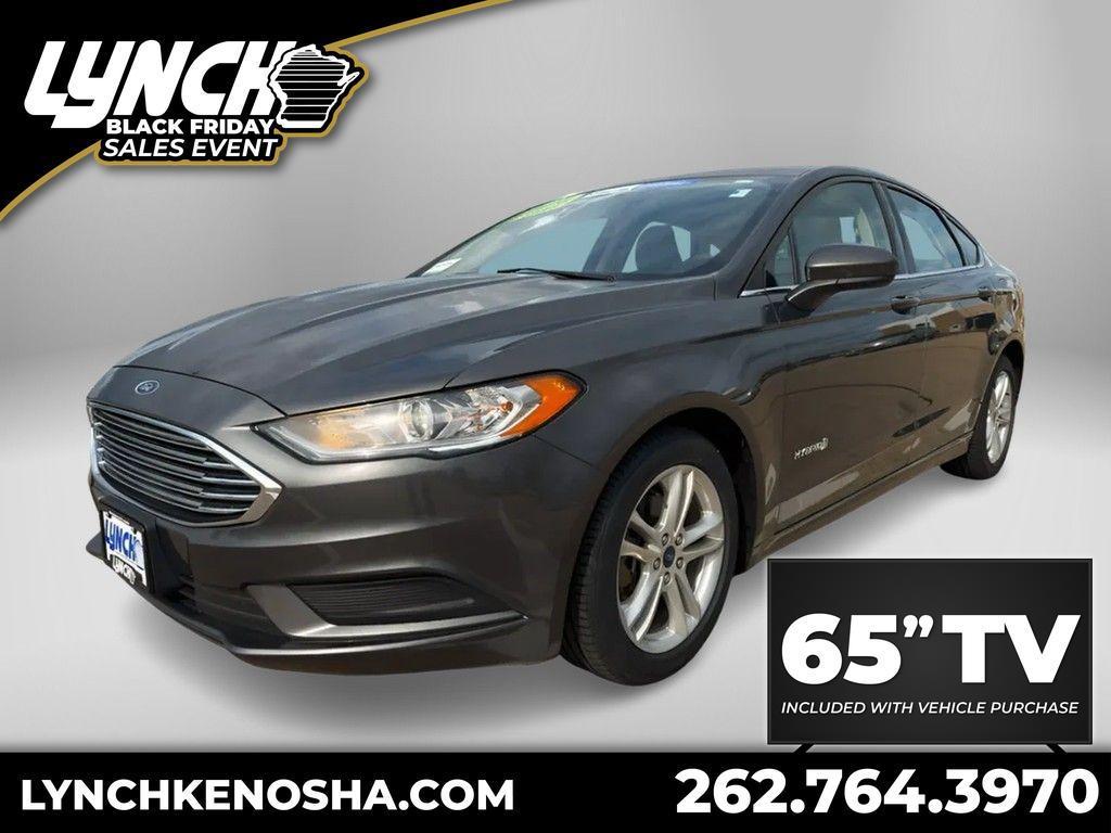 used 2018 Ford Fusion Hybrid car, priced at $14,655
