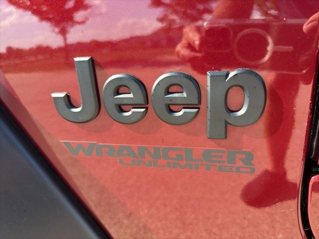 used 2021 Jeep Wrangler Unlimited car, priced at $29,849