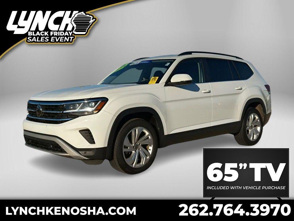 used 2021 Volkswagen Atlas car, priced at $22,935