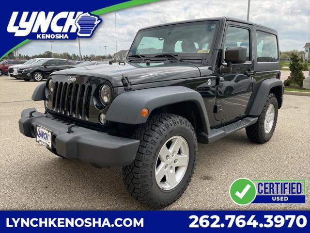 used 2015 Jeep Wrangler car, priced at $18,504