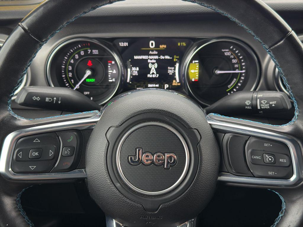 used 2023 Jeep Wrangler 4xe car, priced at $35,691
