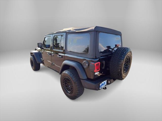 used 2018 Jeep Wrangler Unlimited car, priced at $25,755