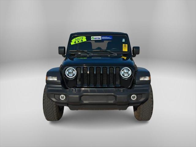 used 2018 Jeep Wrangler Unlimited car, priced at $25,755