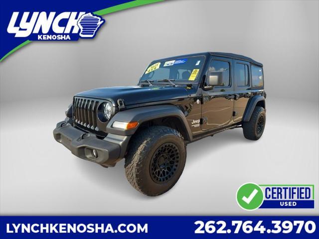 used 2018 Jeep Wrangler Unlimited car, priced at $25,755