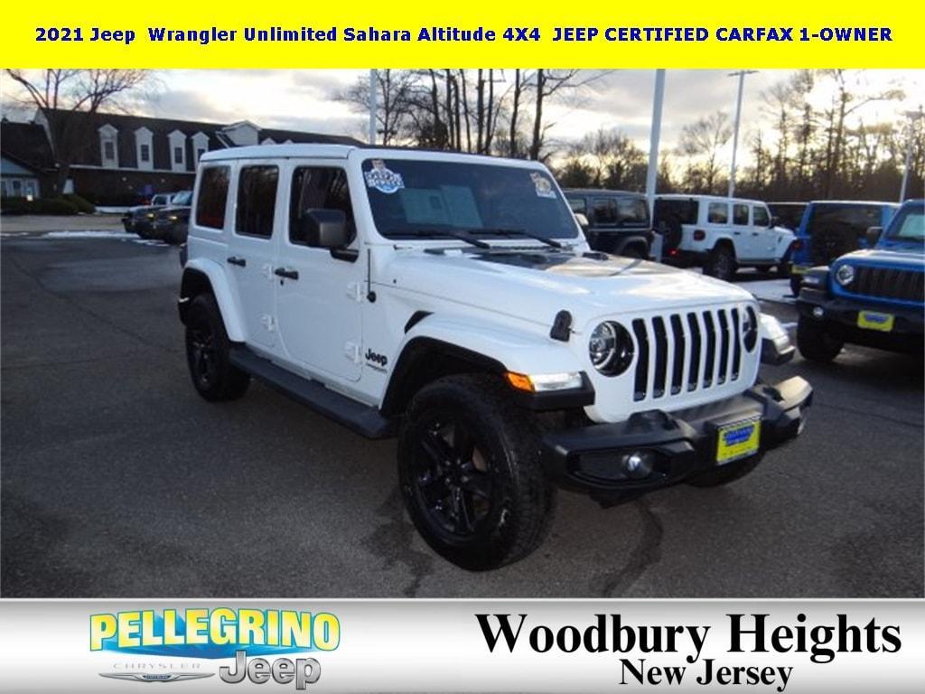 used 2021 Jeep Wrangler Unlimited car, priced at $35,988